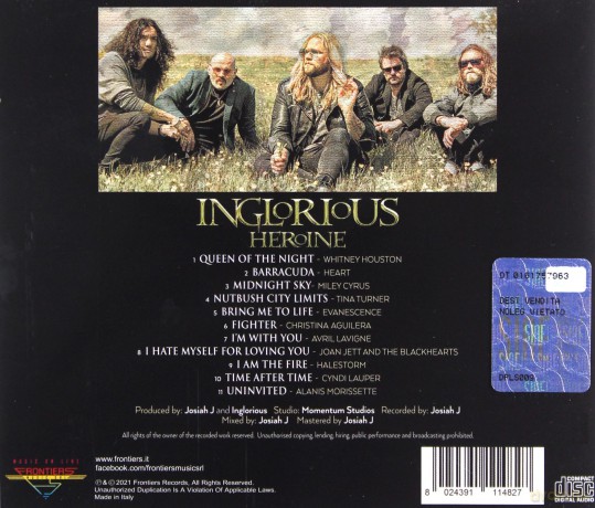 Inglorious: Heroine [CD]