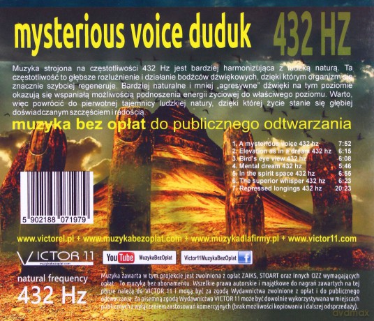 Mysterious Voice Duduk 432 HZ