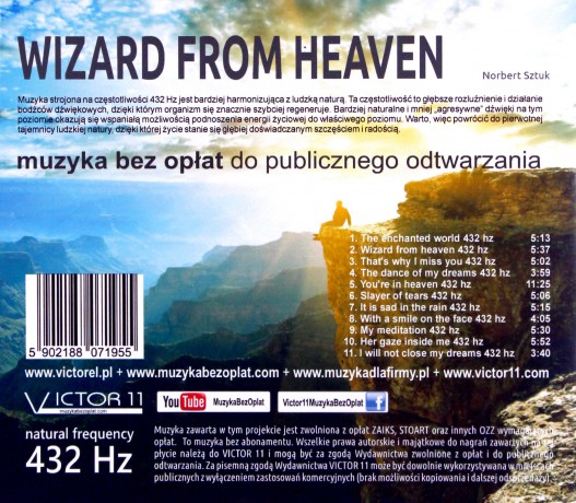 Wizard from Heaven 432 Hz CD