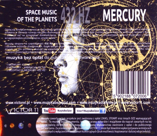 Space Music of The Planets 432 HZ Mercury