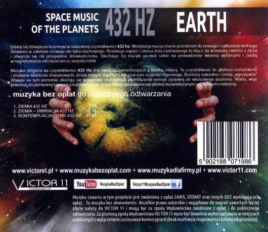 Space Music of The Planets 432 HZ Earth