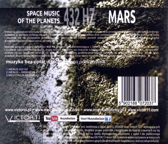 Space Music of The Planets 432 HZ Mars