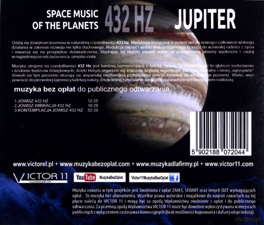 Space Music of The Planets 432 HZ Jupiter