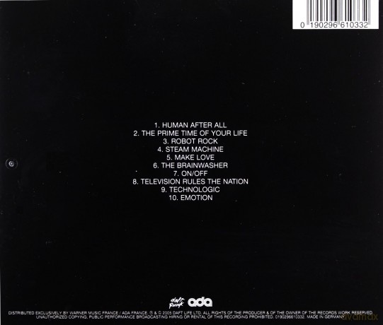 Daft Punk: Human After All [CD]