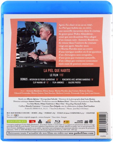 The Skin I Live In (Skóra, w której żyję) [Blu-Ray]