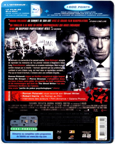The Ghost Writer (Autor widmo) [Blu-Ray]