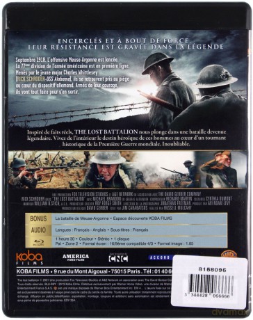 The Lost Battalion (Zaginiony batalion) [Blu-Ray]