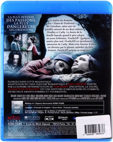 Wuthering Heights (Wichrowe wzgórza) [Blu-Ray]