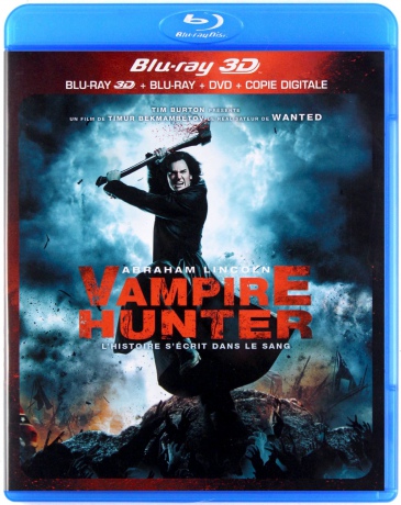 Abraham Lincoln: Vampire Hunter (Abraham Lincoln: Łowca wampirów) [Blu-Ray 3D]+[Blu-Ray]+[DVD]
