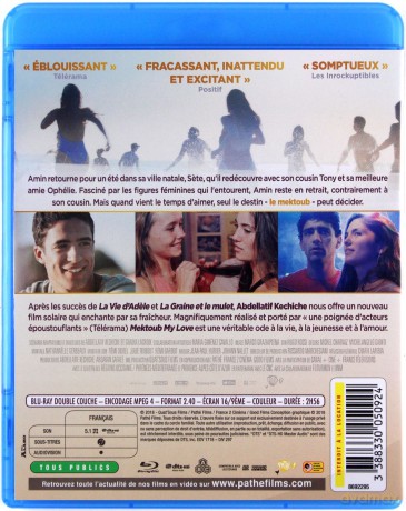 Destiny, My Love: First Song (Mektoub. Moja miłość: Pieśń pierwsza) [Blu-Ray]