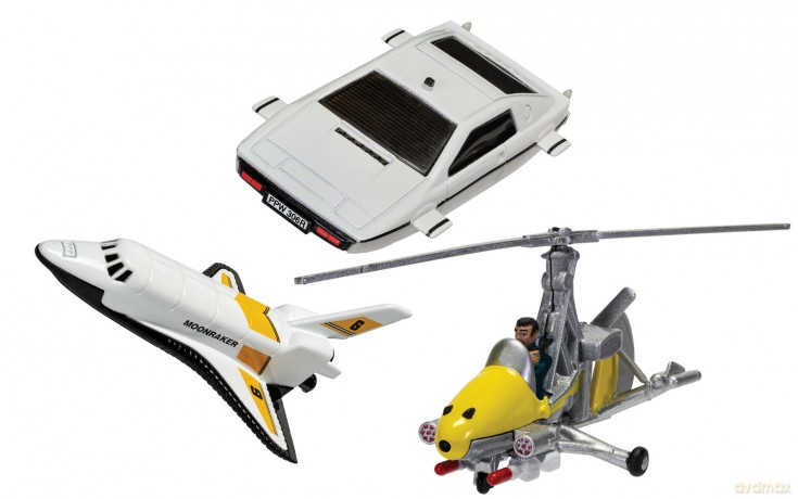 James Bond James Bond Collection (Space Shuttle. Little Nellie. Lotus Esprit) Die Cast Set