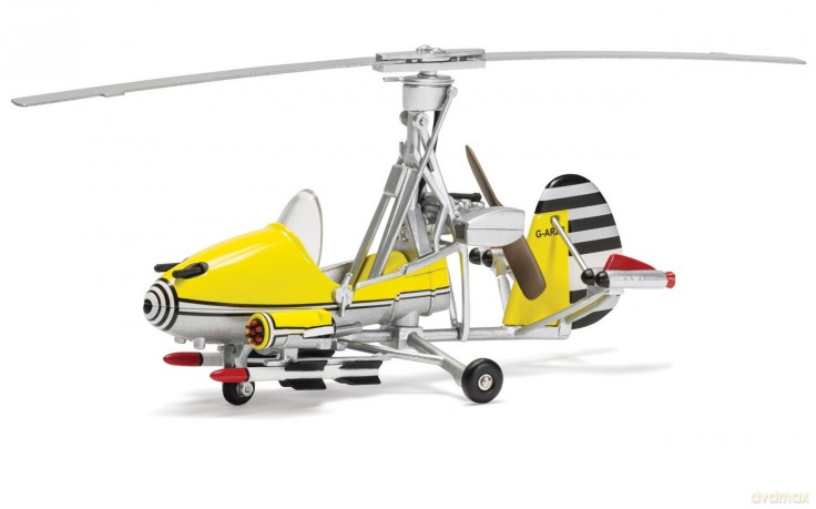 James Bond Gyrocopter - 'Little Nellie' - 'You Only Live Twice' Die Cast 1:36 Scale