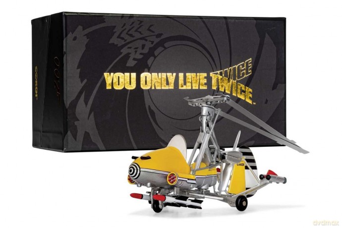 James Bond Gyrocopter - 'Little Nellie' - 'You Only Live Twice' Die Cast 1:36 Scale