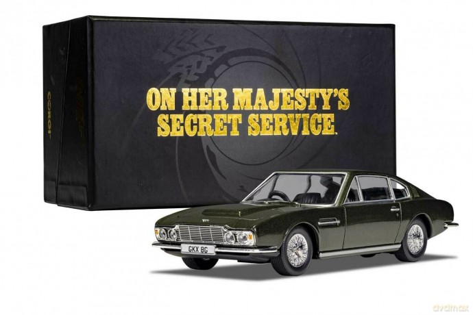 James Bond Aston Martin DBS - 'Her Majesty's Secret Service' Die Cast 1:36 Scale