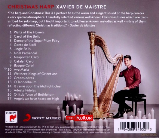 Xavier de Maistre: Christmas Harp [CD]