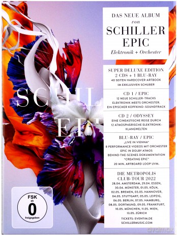 Schiller: Epic (Super Deluxe) [Blu-Ray]+[2CD]