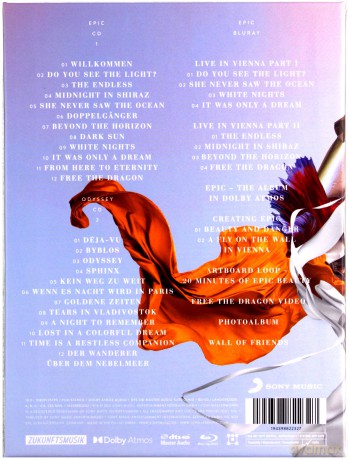 Schiller: Epic (Super Deluxe) [Blu-Ray]+[2CD]