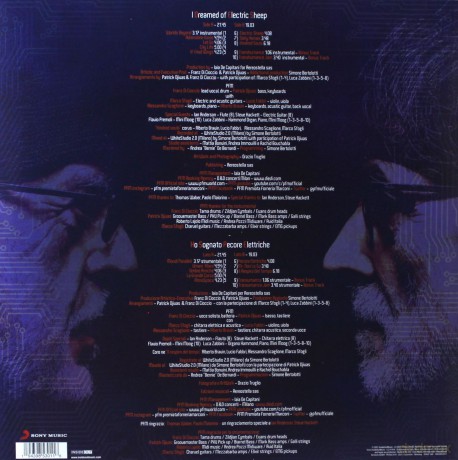 Premiata Forneria Marconi: I Dreamed of Electric Sheep [2xWinyl]+[2CD]