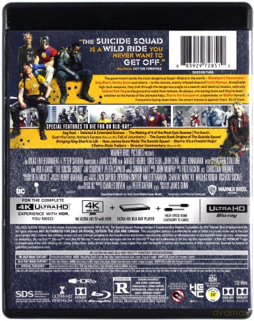 Legion Samobójców: The Suicide Squad [Blu-Ray 4K]+[Blu-Ray]