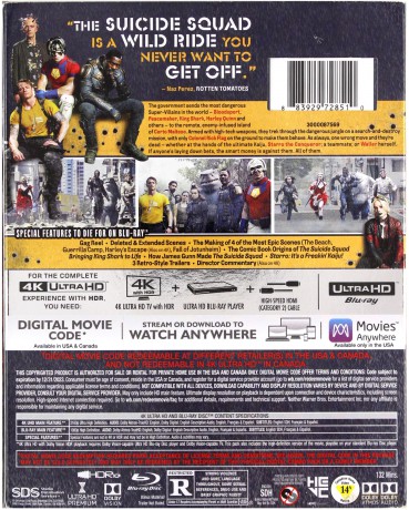 Legion Samobójców: The Suicide Squad [Blu-Ray 4K]+[Blu-Ray]