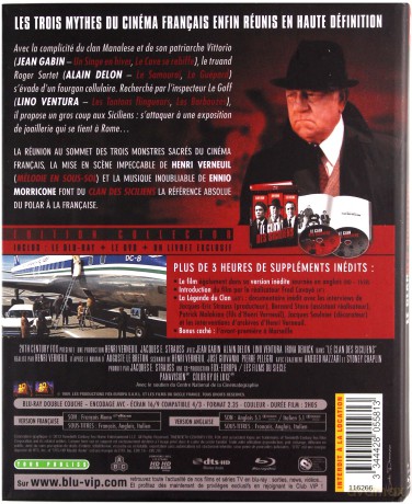 The Sicilian Clan (Klan Sycylijczyków) [Blu-Ray]+[DVD]