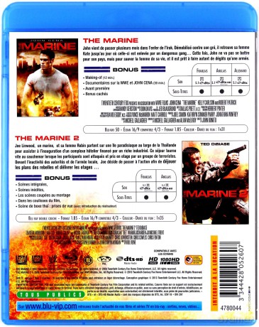 Marine 1-2 (W cywilu 1-2) [2xBlu-Ray]