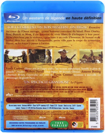 Open Range (Bezprawie) [Blu-Ray]
