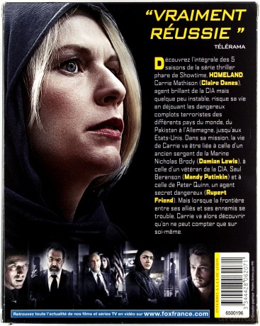 Homeland Season 1-5 [15xBlu-Ray]