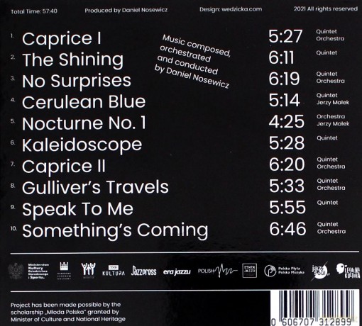 Daniel Nosewicz (Budapest Scoring Orchestra, Jerzy Małek): The Shining [CD]