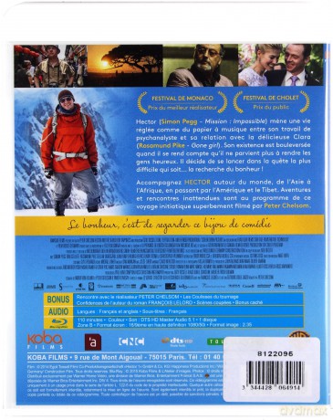 Hector and the Search for Happiness (Jak dogonić szczęście) [Blu-Ray]