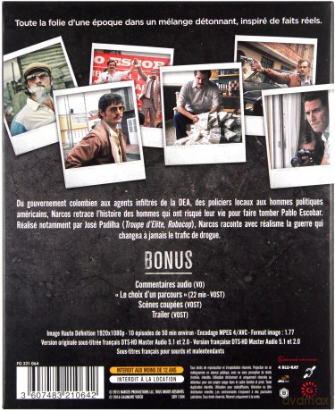 Narcos Season 1 [4xBlu-Ray]