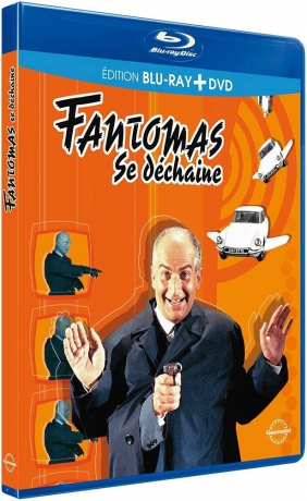 Fantomas Unleashed (Fantomas powraca) [Blu-Ray]+[DVD]