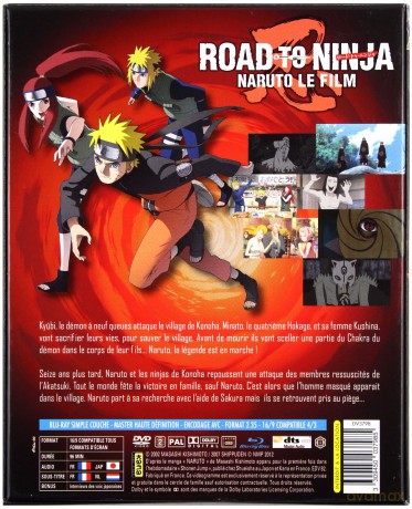 Road to Ninja: Naruto the Movie [Blu-Ray]+[DVD]