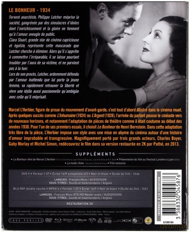 Boudu Saved from Drowning (Boudu z wód wyratowany) [Blu-Ray]+[DVD]