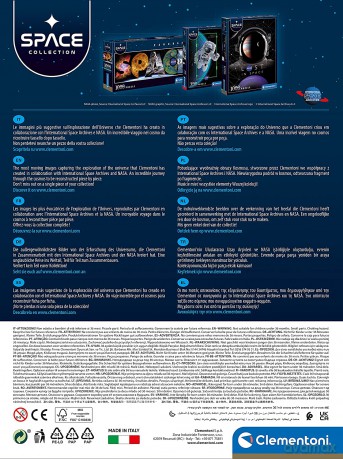 CLEMENTONI 500 el. Okrągłe Nasa Collection [PUZZLE]