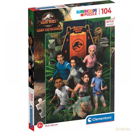 CLEMENTONI 104 el. Jurassic World [PUZZLE]