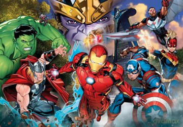CLEMENTONI 104 el. Play For Future Avengers [PUZZLE]