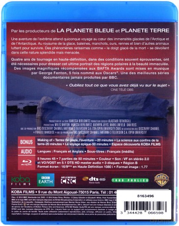 Frozen Planet (Lodowa planeta) [3xBlu-Ray]