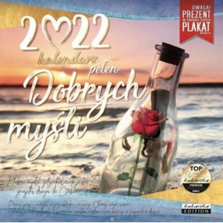 Kalendarz 2022 ścienny Classic Dobrych Mysli [KALENDARZ]