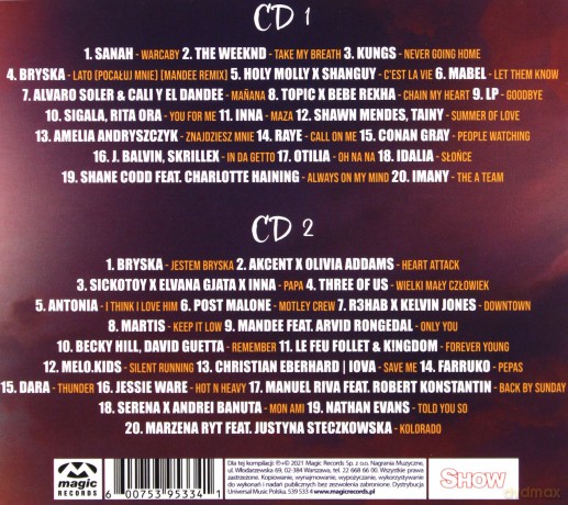 Bravo Hits Jesień 2021 [2CD]