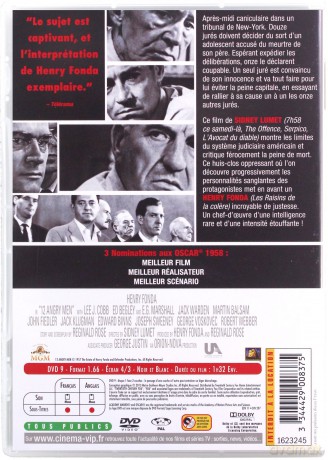 12 Angry Men (Dwunastu gniewnych ludzi) [DVD]