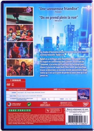 Ralph Breaks the Internet (Ralph Demolka w internecie) (Disney) [DVD]