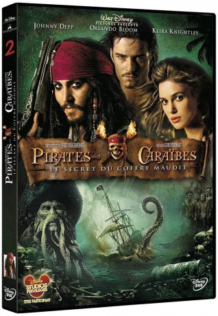 Pirates of the Caribbean: Dead Man's Chest (Piraci z Karaibów: Skrzynia umarlaka) (Disney) [DVD]