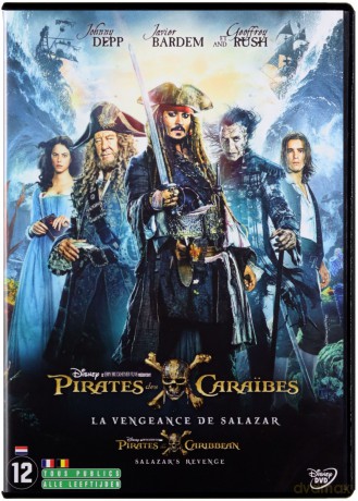 Pirates of the Caribbean: Dead Men Tell No Tales (Piraci z Karaibów: Zemsta Salazara) (Disney) [DVD]