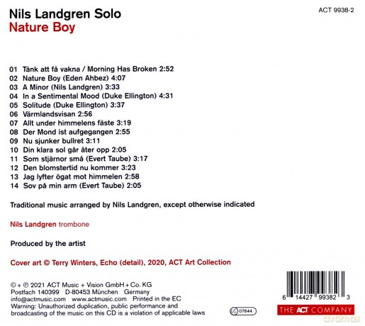 Nils Landgren: Nature Boy [CD]