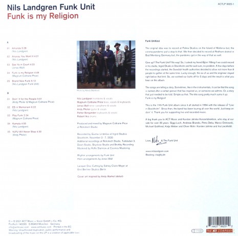 Nils Landgren Funk Unit: Funk is My Religion [Winyl]