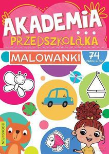 AKADEMIA PRZEDSZKOLAKA Malowanki [KSIĄŻKA]