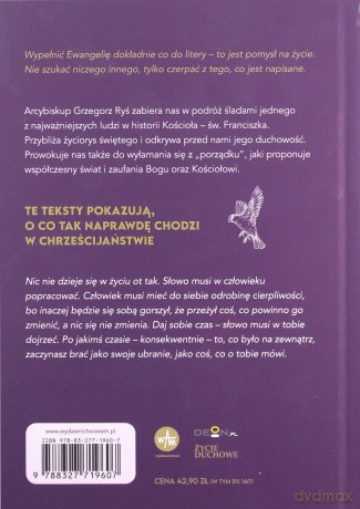 Czysta Ewangelia. Duchowa podróż ze św. Franciszkiem - Grzegorz abp Ryś [KSIĄŻKA]