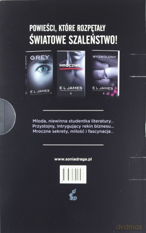 Grey 2 - pakiet (Grey, Mroczniej, Wyzwolony) - EL James [KSIĄŻKA]
