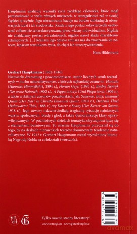 Hanusia - Gerhart Hauptmann [KSIĄŻKA]